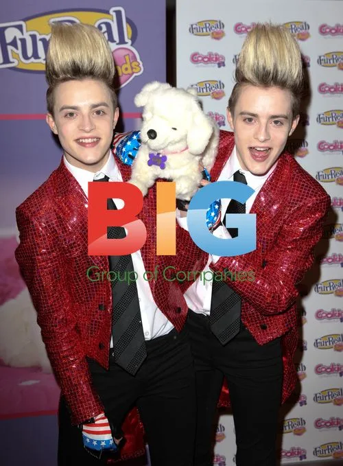 Jedward and FurReal Friends at Hamleys