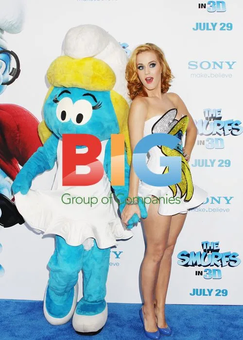 Katy Perry at Smurf Premiere in NYC