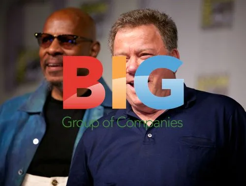 William Shatner and Avery Brooks at 'Captains' panel