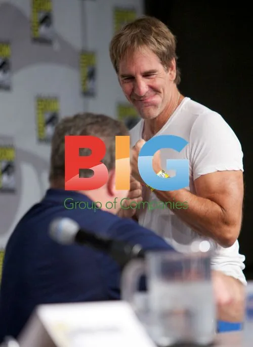 Scott Bakula and William Shatner at 'Captains' Panel