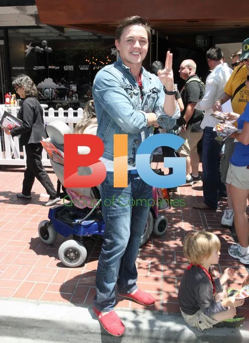 Jesse McCartney at Comic-Con 2011