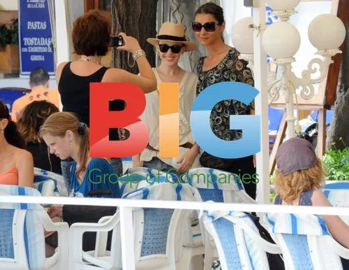 Kylie Minogue and Andres Velencoso in Tossa de Mar