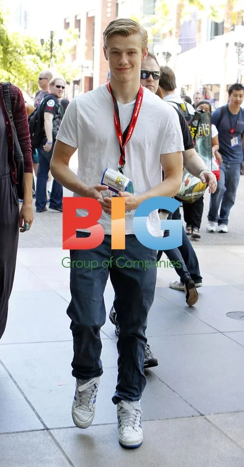Lucas Till at Comic Con
