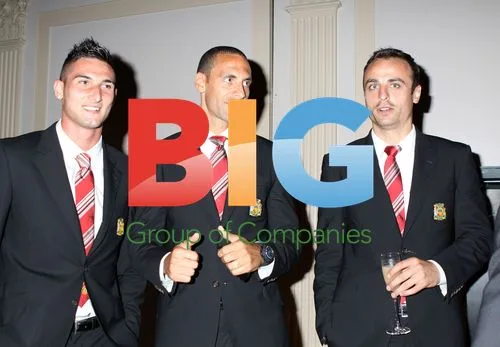 Manchester United Players in Charity Fashion Show