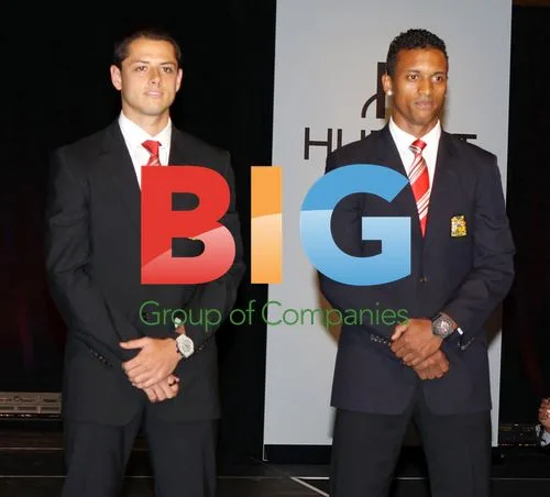 Manchester United Footballers in NY Charity Fashion Show