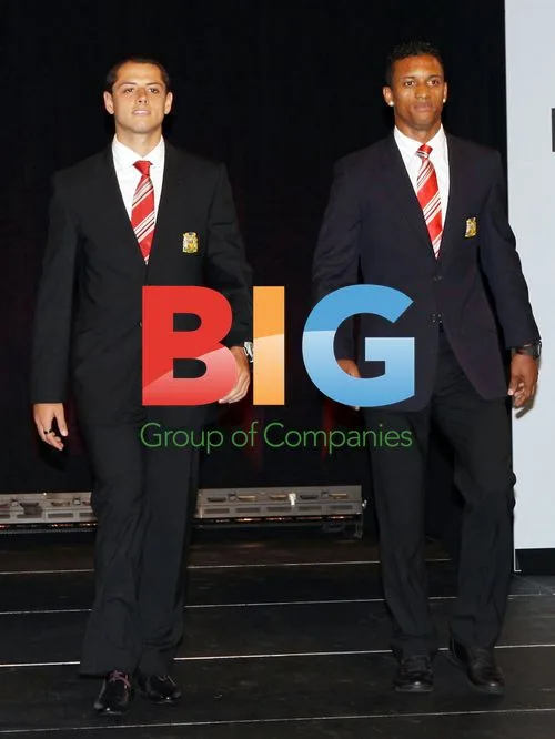 Manchester United Players in NYC Fashion Show