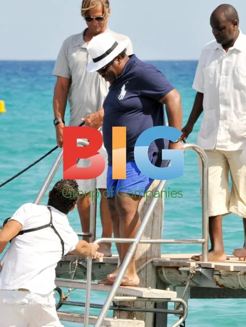 Gabonese President Ali Bongo on holiday in Saint-Tropez