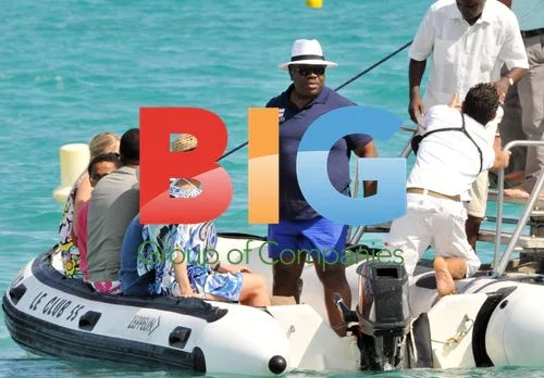 Gabonese President Ali Bongo in Saint-Tropez