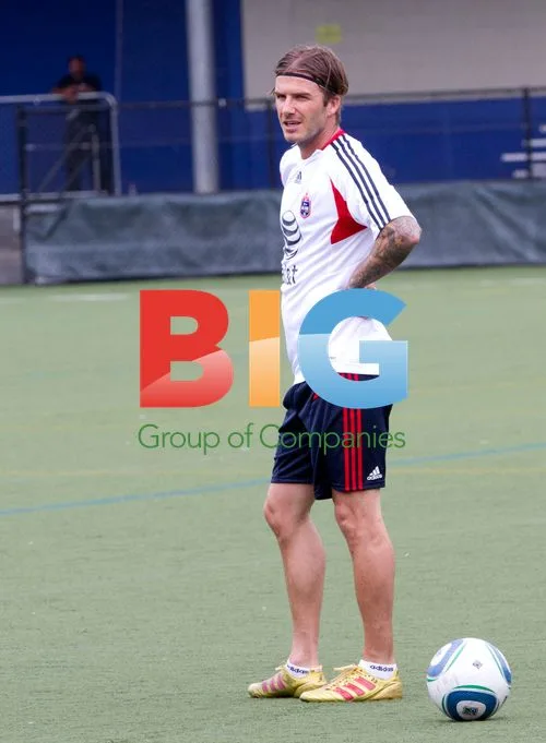 David Beckham at 2011 MLS All Stars Training
