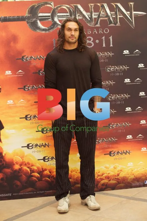 Jason Momoa at Conan Photocall