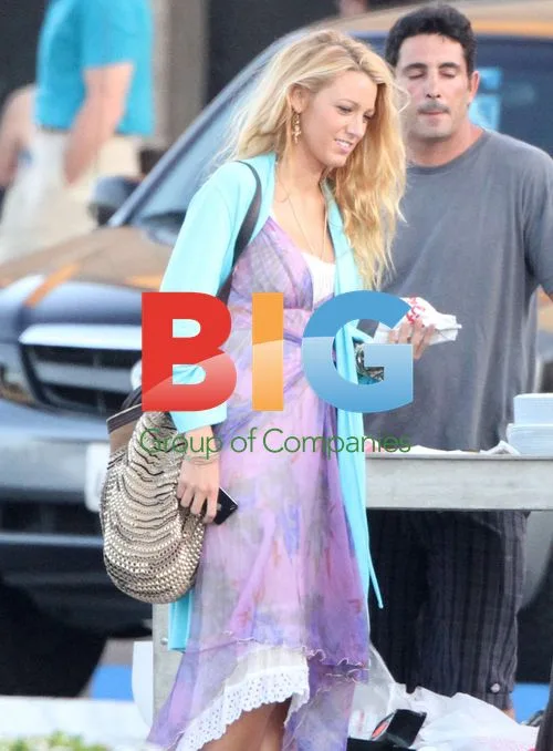 Blake Lively Films 'Savages' in Redondo Beach