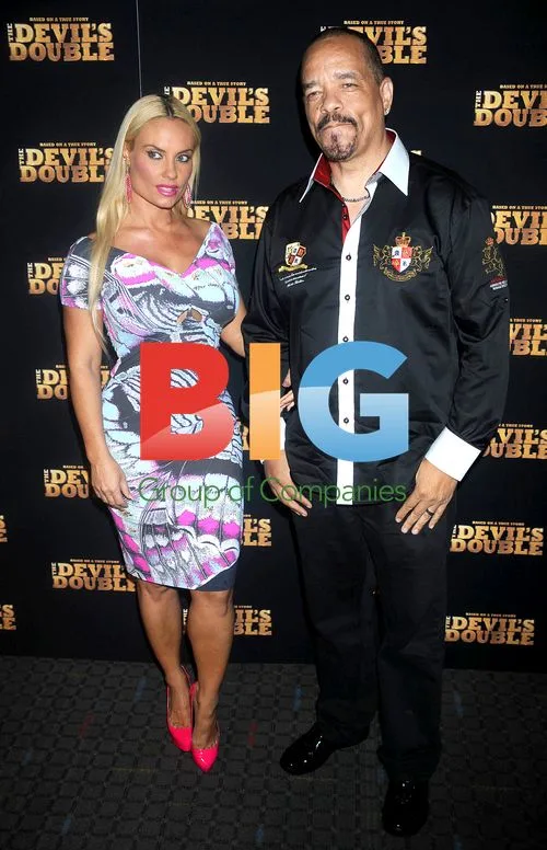 Coco and Ice T at 'The Devil's Double' Premiere
