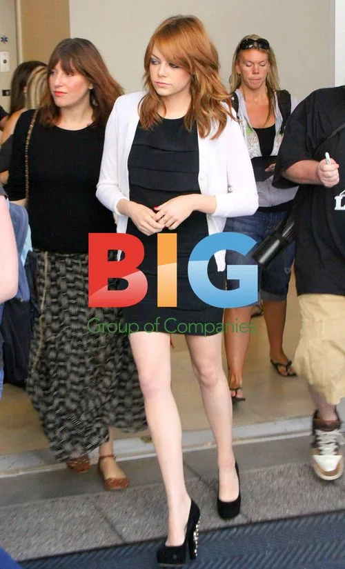 Emma Stone and John Cho at Comic-Con