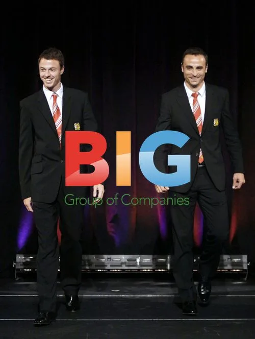 Manchester United players at Hublot Fashion Show