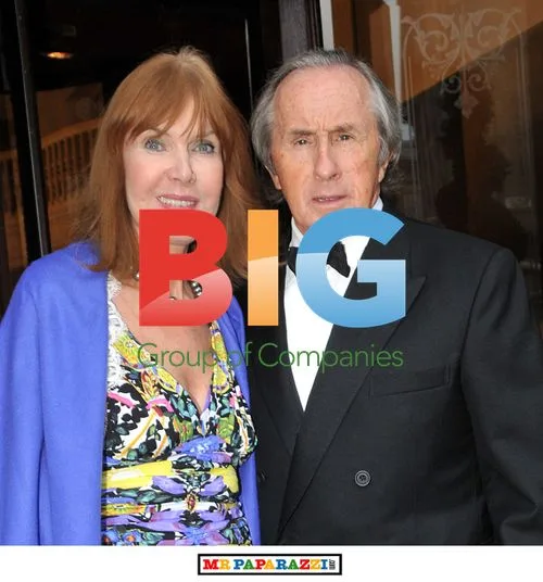 Sir Jackie Stewart and Helen at Royal Wedding