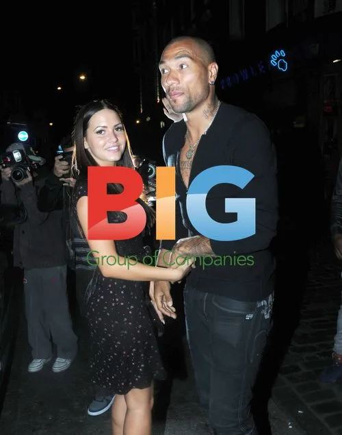 John Carew and Lauren Budd Leave London Club