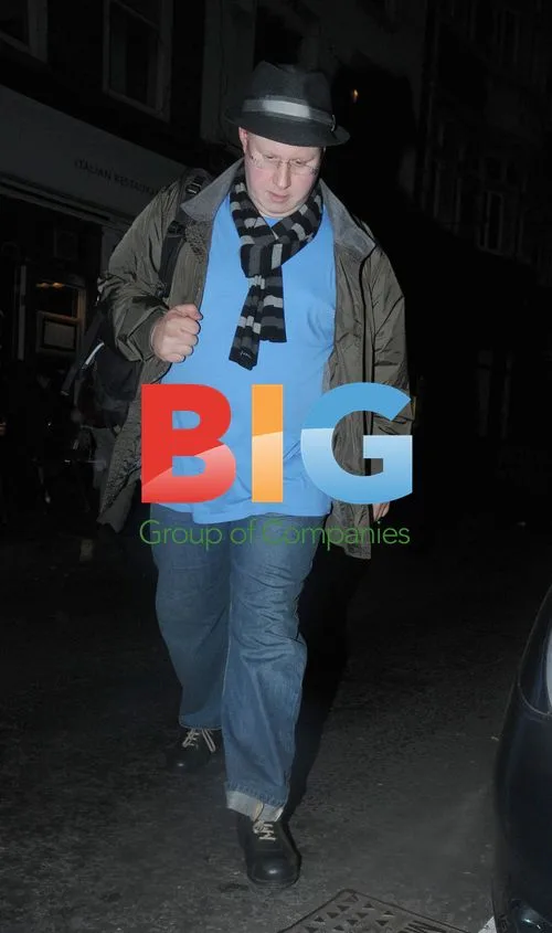 Matt Lucas spotted in Soho