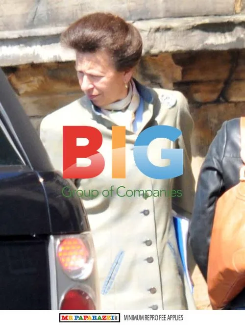 Zara Phillips and Princess Anne Arrive for Wedding