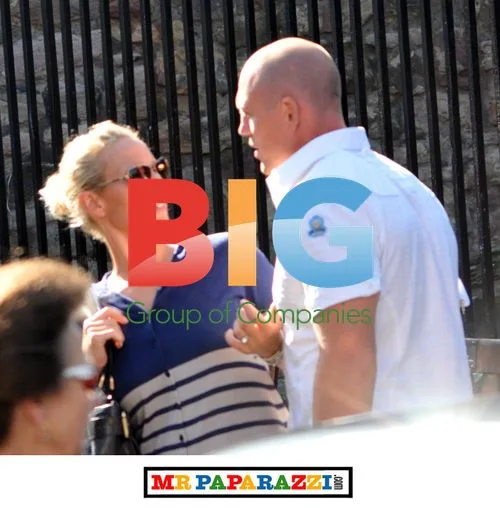 Zara Phillips and Mike Tindall Ahead of Royal Wedding
