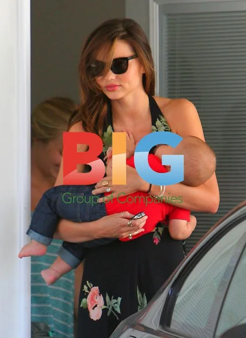 Miranda Kerr Visits Nail Salon in LA