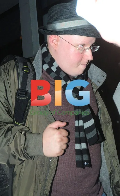 Matt Lucas Rushed by Paparazzi