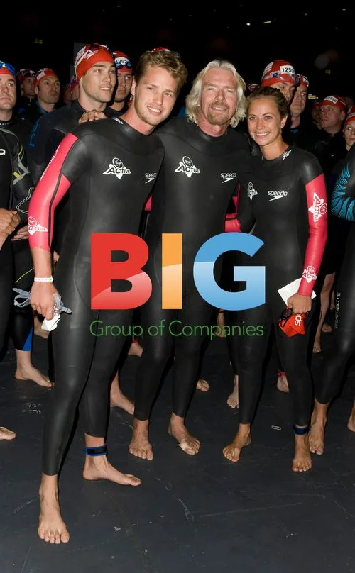 Branson Family at London Triathlon