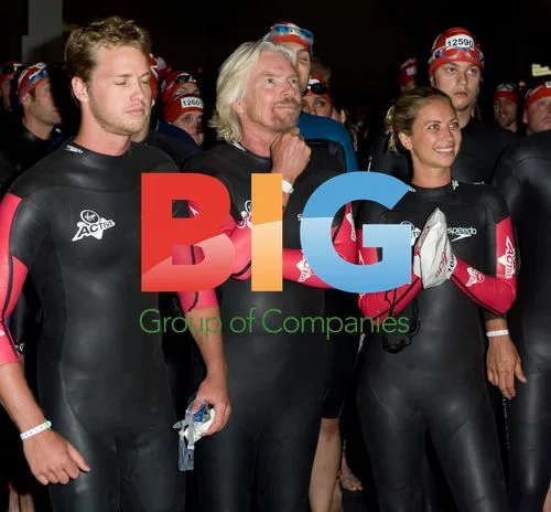 Branson Family at London Triathlon