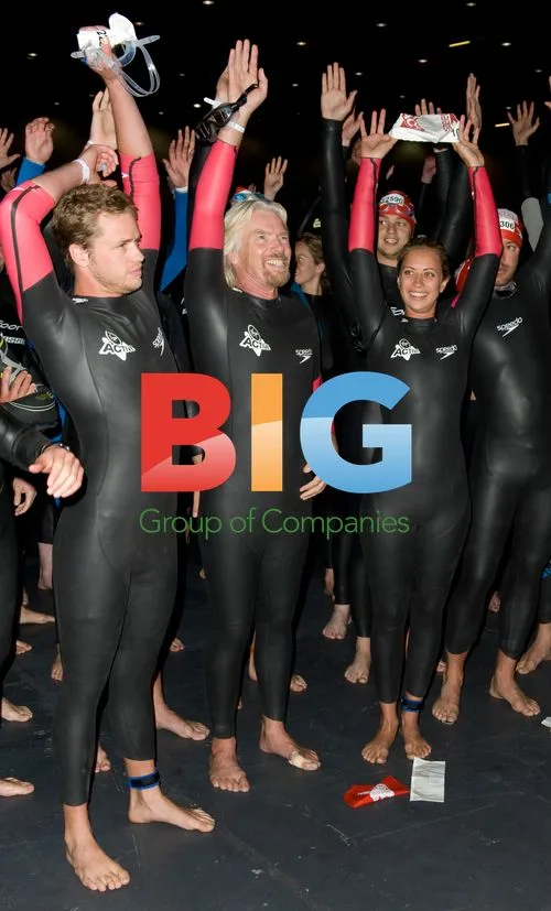 Branson Family at London Triathlon