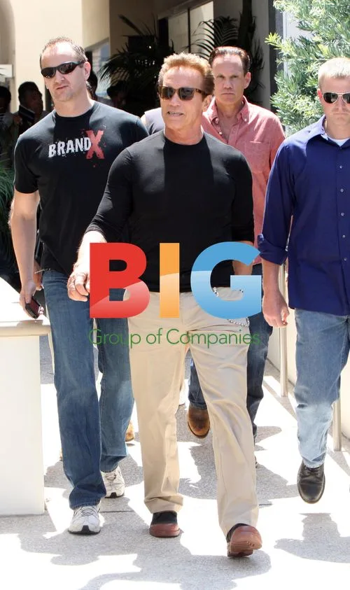 Arnold Schwarzenegger with Sons