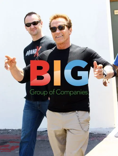 Arnold Schwarzenegger with Sons