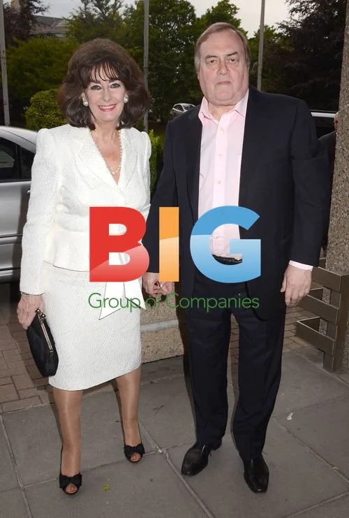John Prescott and Pauline Prescott at RTE