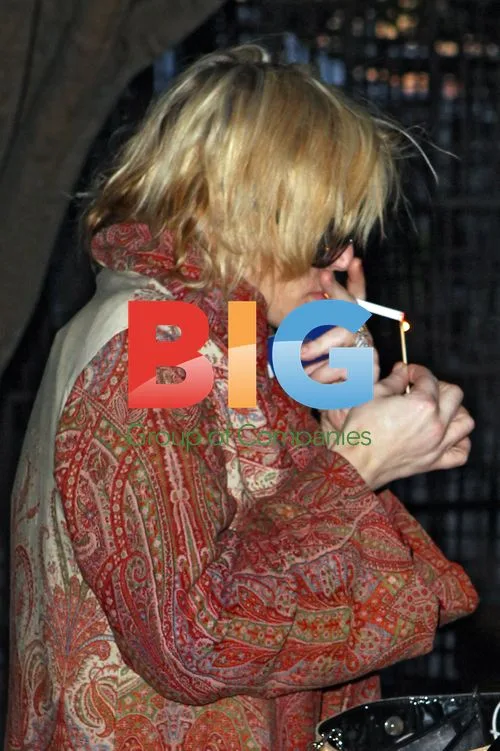 Courtney Love Arrives in Sydney, Australia