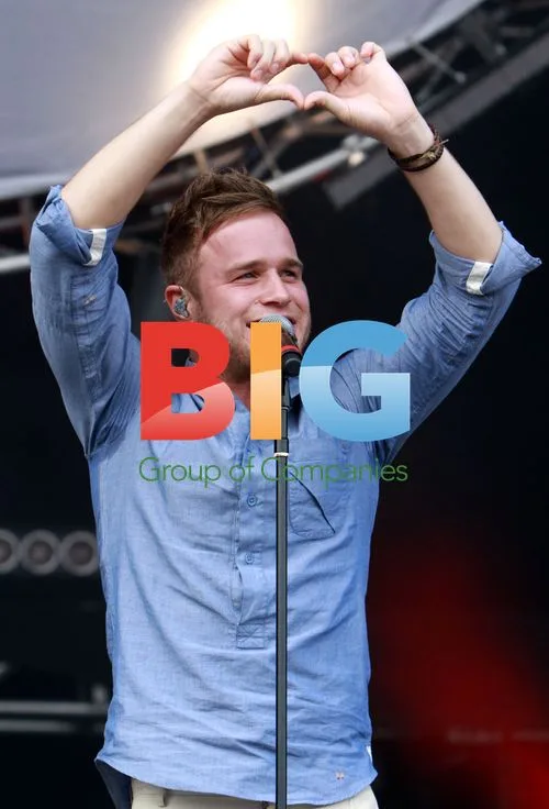 Olly Murs Performing at Party in the Park