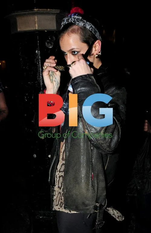 Alice Dellal leaving Whiskey Mist in London
