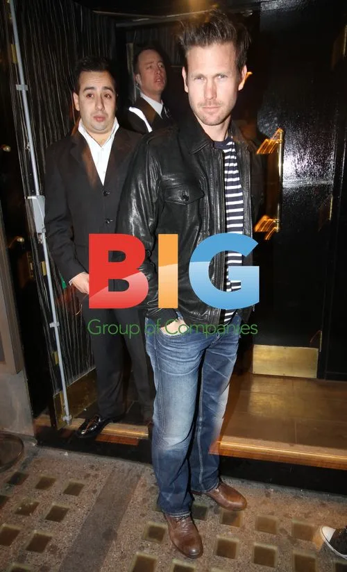 Matthew Davis at Whisky Mist in London
