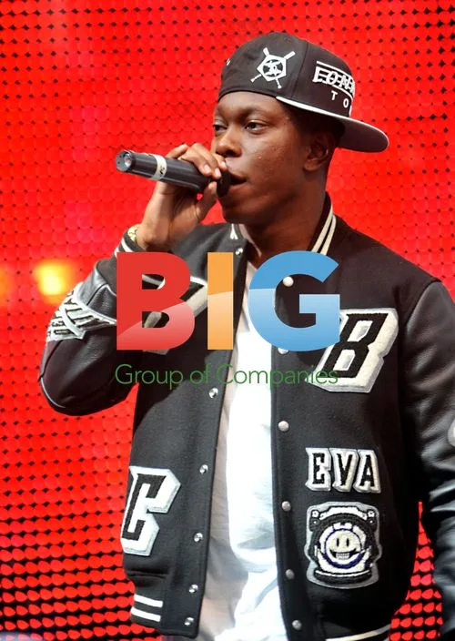 Dizzee Rascal at London 2012 Torch Relay