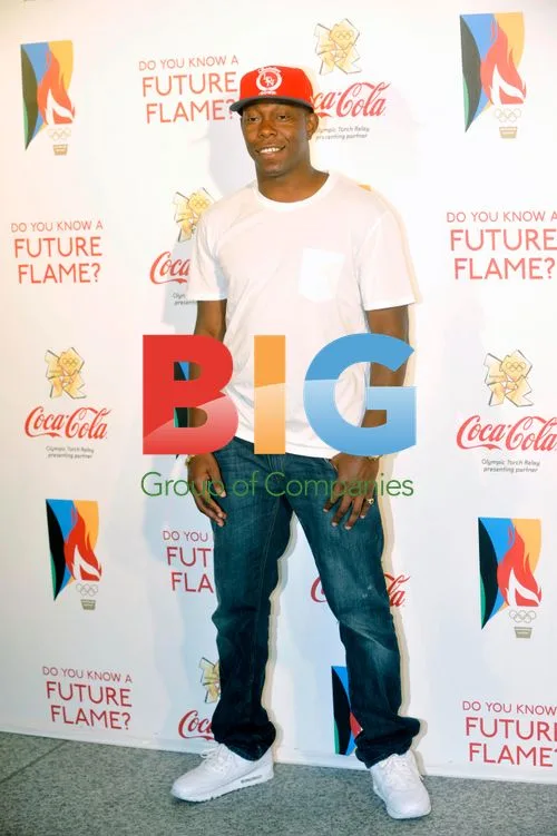Dizzee Rascal at 2012 Olympic Torch Relay