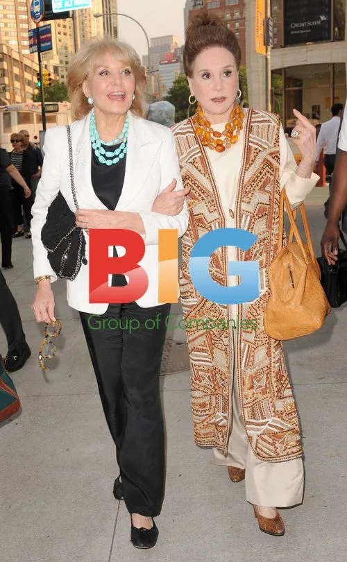 Barbara Walters and Cindy Adams at 2011 World Science Festival Gala