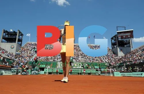 Maria Sharapova at French Open 2011