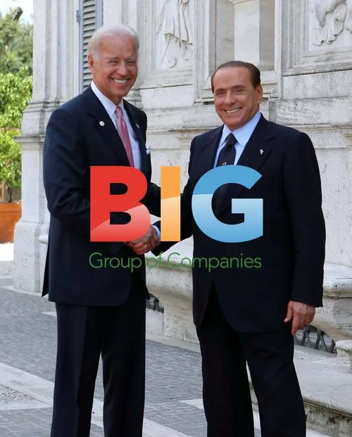 Berlusconi meets Biden and Medvedev in Rome