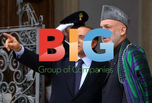 Silvio Berlusconi and Hamid Karzai Meeting