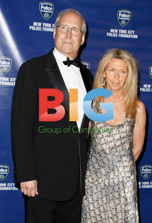 Chevy Chase and Jayni Luke at Police Foundation Gala