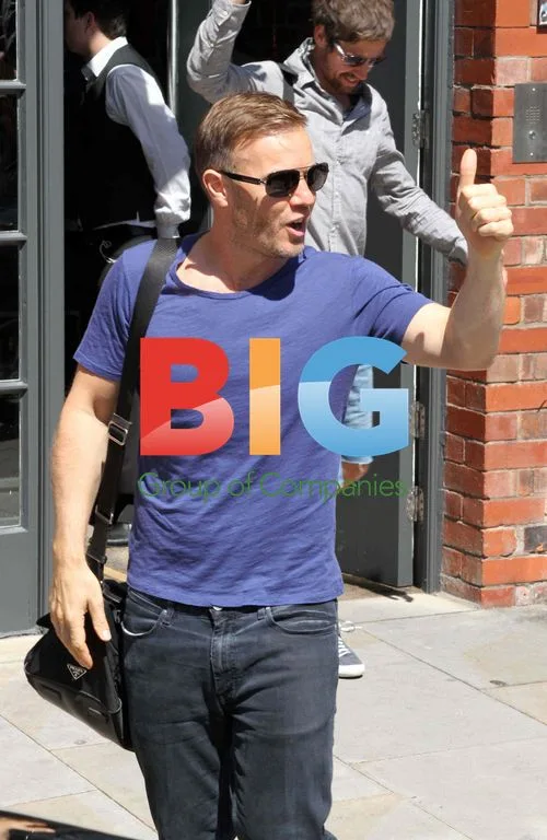 Take That Leaving Hotel in Manchester