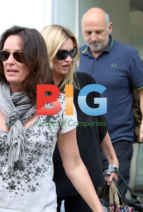Kate Moss Shops and Visits Pub in London