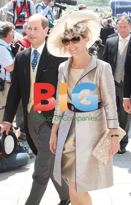 Prince Edward and Sophie at Epsom Derby 2011