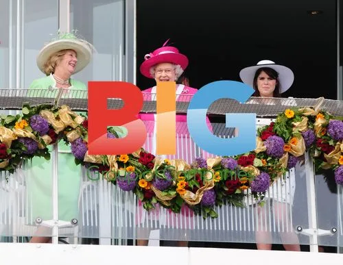 Queen Elizabeth II at Epsom Derby 2011