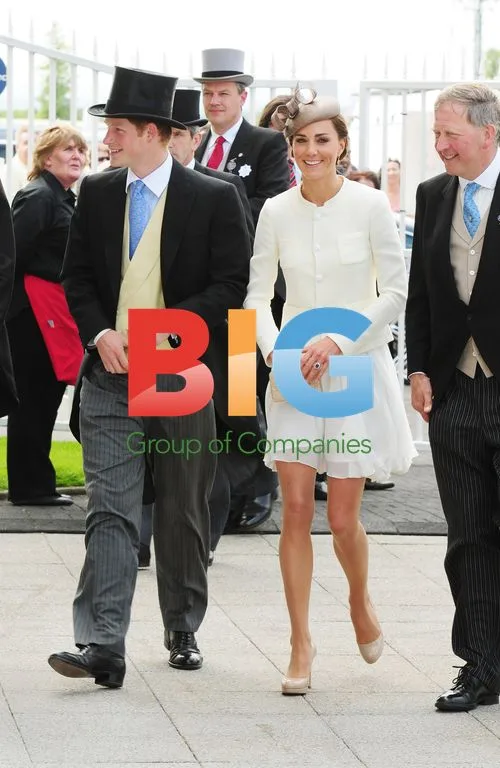 Duchess Kate Arrives at Epsom Derby