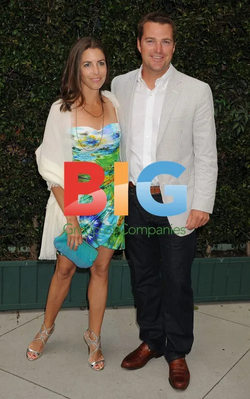 Chris O'Donnell and Wife at Chanel Ocean Benefit