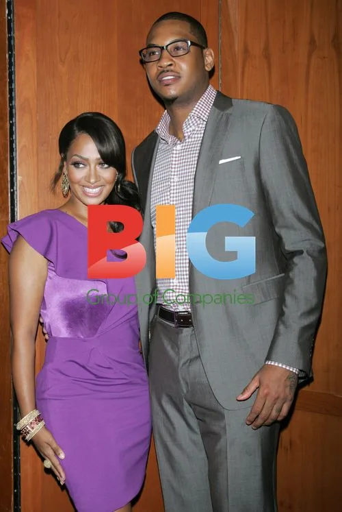 Carmelo Anthony and LaLa Vasquez Anthony at Fresh Air Fund Event