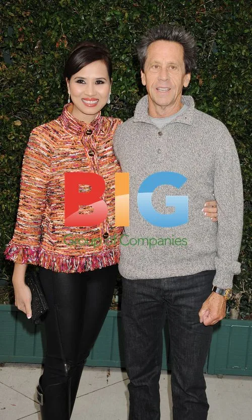 Chau-Giang Thi Nguyen and Brian Grazer at NRDC Ocean Event